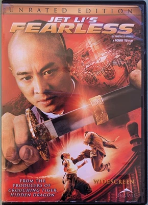 Fearless (DVD, 2006, Canadian, Unrated, Widescreen) - Image 1 of 3