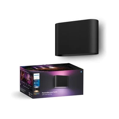 Philips Hue Dymera Smart Indoor and Outdoor Wall Sconces, Two Individually Co... - Image 1 of 4