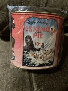 Vintage Bristolware Eskimo Pie Tin NOS!!! - Picture 1 of 4