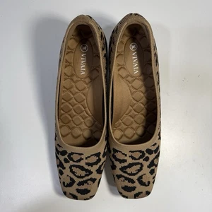 Vivaia Margot Wedge Pro Leopard Animal Print Shoes Women’s Size 39.5/US 8.5-9 - Picture 1 of 16