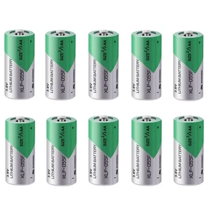 NEW 10PCS XL-055F XLP-055F 2/3AA 3.6V 1650mAh Non-rechargeable Li-ion Battery - Picture 1 of 5