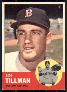 1963 Topps #384 Bob Tillman - Picture 1 of 2