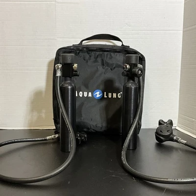 (2) Aqua Lung Sea MK II Aircrew Survival Egress Air Tank DOT-3AL 3000 TC-3ALM207 - Image 1 of 4