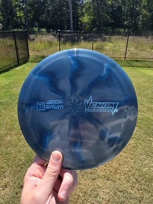 Discraft Titanium Swirl Venom - Disc Golf Driver  - Image 1 of 2