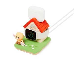 Support de charge Apple Kakao Friends Choonsik 2 en 1 pour AirPods, montre et téléphone - Photo 1 sur 21