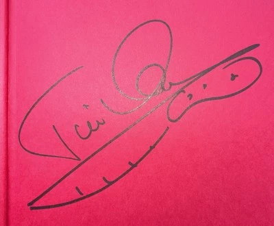 Till Lindemann signiert Rammstein Zeichnung Messer signed Autogramm Original - Bild 1 von 4