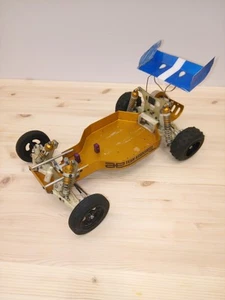 Vintage Team Associated RC10 Gold Pan A STAMP (Stamped Thru Chassis) 6 Gear. - Picture 1 of 17