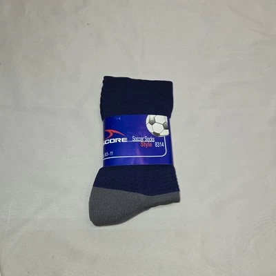 Calcetines deportivos de fútbol para hombre con puntuación azul marino 8,5-11 nuevos sin etiquetas  Foto 1 de 3