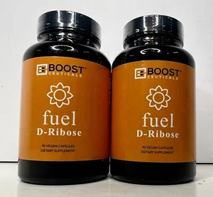 Boost Ceuticals Fuel D-Ribose 1500mg 90 Veg Caps 03/2027 - Picture 1 of 4