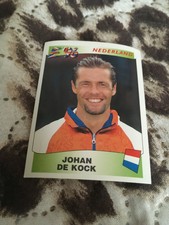 PANINI EURO 1996 ENGLAND FIGURE NR 82 NEAR NEWSSTAND JOHAN DE KOCK