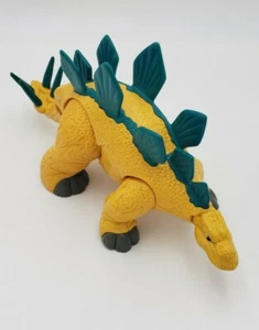 Juguete Fisher Price Imaginext 14,5" amarillo Stegosaurus dinosaurio dinosaurio Mattel 2011 - Imagen 1 de 4