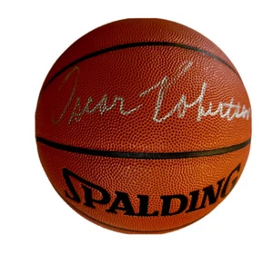 Oscar Robertson Autographed Signed NBA Spalding Basketball JSA COA - Picture 1 of 3