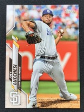2020 Topps San Diego Padres Baseball Card #257 Joey Lucchesi