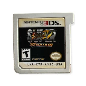 Nintendo 3DS Super Street Fighter IV 4 3D Edition Cartridge Only Tested - Picture 1 of 2