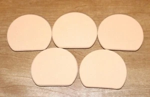 LOTE DE 5 APLICADORES DE ESPONJA COMPACTOS LÍQUIDOS MAQUILLAJE PARA LLEVAR DOBLE USO ESTEE LAUDER - Imagen 1 de 1