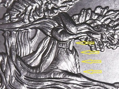 2013 P Nevada Great Basin ATB Quarter WDDR-004 Doubled Die Reverse Mint Error . - Image 1 of 4