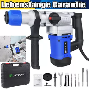 1800W Schlagbohrmaschine Bohrhammer Meißelhammer Stemmhammer SDS-Plus Mit Koffer - Bild 1 von 24