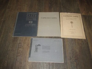 P. P. Caproni CASTS PLASTIC Arts, Boston, LOTTO CATALOGO, 1907, 1910, 1923, 1931 - Foto 1 di 9