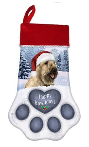 Christmas Stocking - Fawn Bouvier des Flandres - Picture 1 of 1