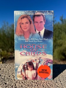 House of Cards Starring  Kathleen Turner - Tommy Lee Jones (VHS, 1992)