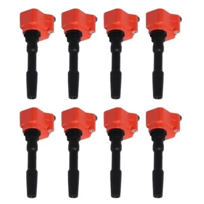 Performance Ignition Coil Set of 8 for Audi A3/ A4/ A6/ A8 Quattro/ Q3/ Q7/ RS3 - Image 1 of 4