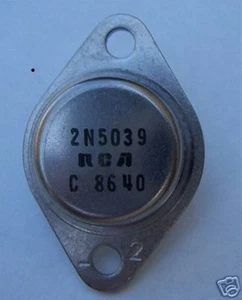 TR34: TRANSISTOR AD ALTA VELOCITÀ RCA NPN 2N5039 - Foto 1 di 1