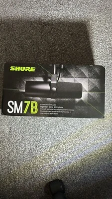 Shure SM7B professionelles dynamisches Studio-Gesangsmikrofon mit Nierencharakteristik SM-7B UK-WARE - Bild 1 von 3