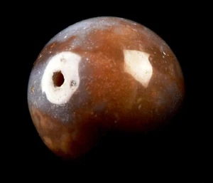 Mystic old sulemani  dzi/bhaisajyaguru/ shaman bead with  reach patina #7358 - Picture 1 of 7