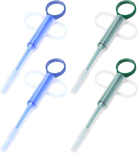 4PCS Pet Pill Feeders Tool Accessories for Cats and Dogs, Pill Plunger Popper fo - Picture 1 of 12