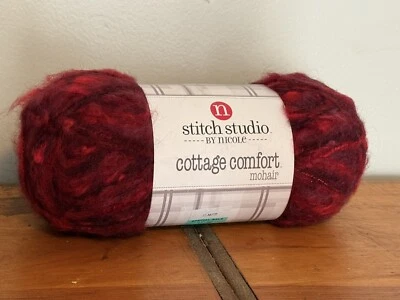 HTF Stitch Studio by Nicole Studio Cottage Comfort Mohair Yarn Warm Embers NOS - Image 1 of 4
