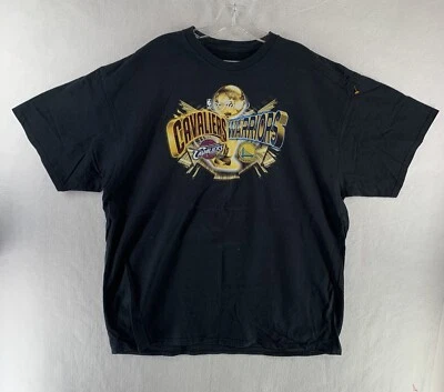 NBA Finals Cleveland Cavs vs Golden State Warriors Rare t shirt - Image 1 of 4