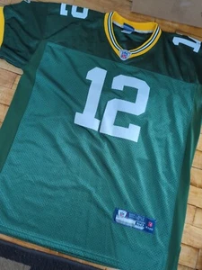 Reebok NFL On Field Aaron Rodgers Jersey Green Bay Packers #12 Men's Size 50 - Picture 1 of 7