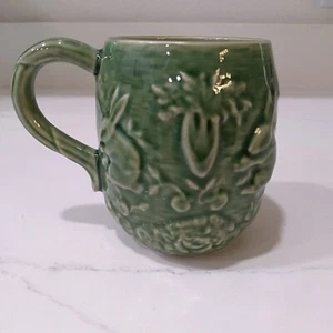 BORDALLO PINHEIRO Rabbit Green Vegetables Mug Cup - Picture 1 of 3