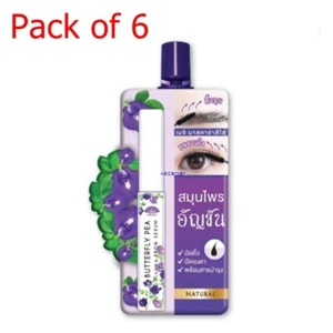 Paquete de 6 sueros para pestañas y cejas Meiji Butterfly Pea cejas esponjosas pestañas hinchables 3 g - Imagen 1 de 7