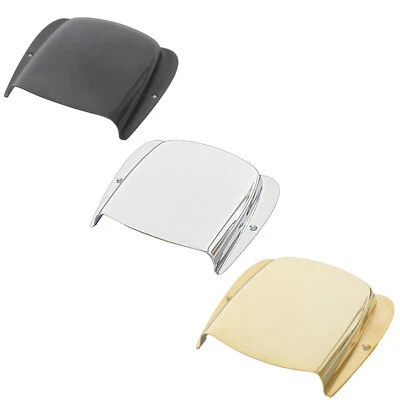 BLACK DOG MUSIC Hochwertige Jazz Bassgitarre Steg Abdeckung in Chrom Schwarz von Gold BC1