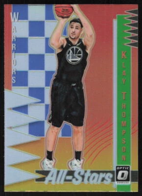 2018-19 Donruss Optic All-Stars Holo #17 Klay Thompson Golden State Warriors - Image 1 of 2