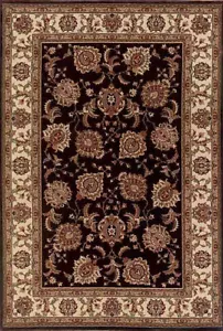 6x8 Sphinx Persien Black Oriental 117D3 Area Rug New - Approx 5' 3'' x 7' 9'' - Picture 1 of 1