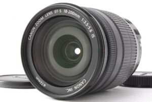 [MINT]Canon EF-S 18-200mm f/3.5-5.6 IS Wide Lens - Black from Japan 1173