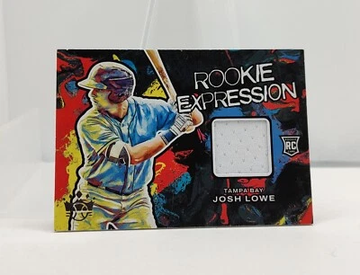 2022 Diamond Kings Josh Lowe Rookie Expression RC Jersey Relic #RE-JL TB Rays - Image 1 of 2