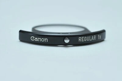 Canon 34mm Drop-In Filter Regular 1X W/Holder for Reflex 500mm f/8 S.S.C. Lens  - Image 1 of 2