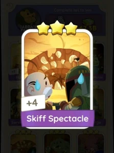 Skiff Spectacle - Monopoly!!! 3⭐️ Star Wars Album - Picture 1 of 1