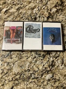70’s & 80’s Rock Band Cassette Bundle Eagles Chicago .38 Special - Imagen 1 de 12