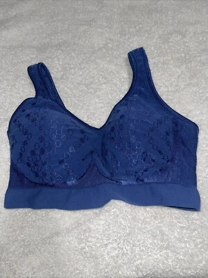 Sujetador Bali Doble Soporte Sin Alambres Encaje Spa Cierre Mujeres Suave Comodidad Talla M Foto 1 de 4