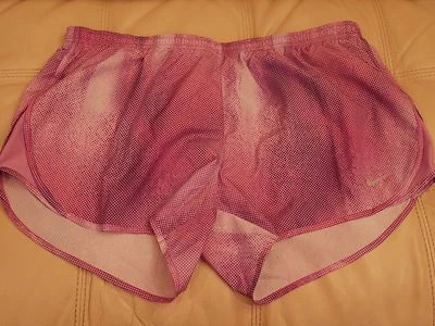 NUEVO MUJER NIKE RUNNING SHORTS MORADO BLANCO DEBAJO DEL PANTALÓN DRI-FIT 645558 510 S, XL Foto 1 de 4