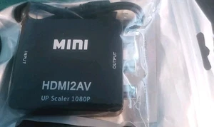 Input HDMI zu RCA Out Adapter  AV Converter @ Full HD 1080P  - Bild 1 von 3
