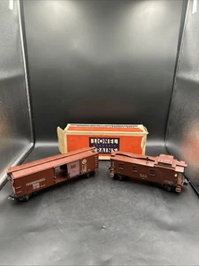 Lionel - 2557 NYC Caboose & 3494 Pennsylvania Boxcar Set mit original Lionel Box - Bild 1 von 24