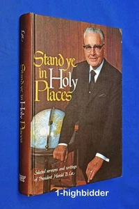 SIGNED! Dallin H. Oaks / President of BYU, Stand Ye In Holy Places LDS Mormon - Bild 1 von 3