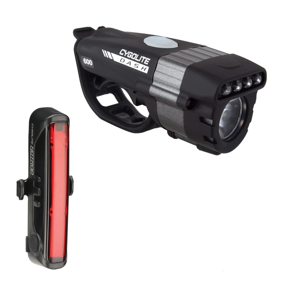 Cygolite Dash Pro 600 Headlight and Hotrod 50 Taillight Set - Image 1 of 1