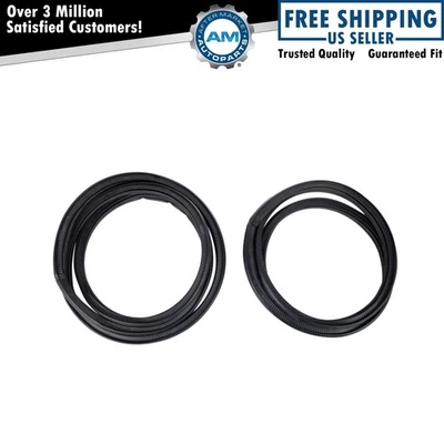 Door Weatherstrip Seal Kit Fits 2011-2022 Jeep Grand Cherokee - Image 1 of 3