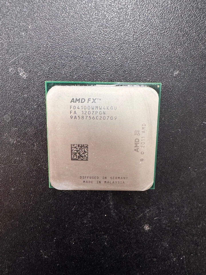AMD FX-4100 Quad Core 3.6GHz AM3+ CPU FD4100WMW4KGU Fully tested - Image 1 of 2